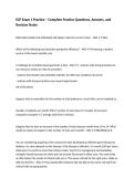 ECP Exam 1 Practice &ndash; Complete Practice Questions&comma; Answers&comma; and Revision Notes