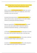 APEA 3P Questions and Answers bundle