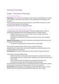 Summary Introduction Psychology &vert; UT &vert; 2025&sol;26