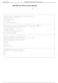 Residential Electrician Exam Questions and Answers Verified Study Guide