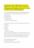 WGU D488 Final Exam Study Guide Practice Questions and Course Review