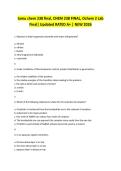 tamu chem 238 final&comma; CHEM 238 FINAL&comma; Ochem 2 Lab Final&vert; Updated RATED A&plus; &vert; NEW 2026