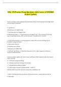 NSG 170 Practice Exam Questions with Correct ANSWERS &NewLine;&lpar;Latest Update&rpar; 