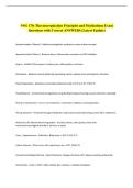 NSG 170&colon; Thermoregulation Principles and Medications Exam &NewLine;Questions with Correct ANSWERS &lpar;Latest Update&rpar;