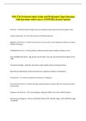 NSG 170&colon; Perfusion Study Guide and Medication Chart&sol;classmap &NewLine;with Questions with Correct ANSWERS &lpar;Latest Update&rpar; 