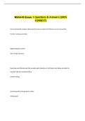 NSG440 Exam 1 Questions & Answers &lpar;100&percnt; &NewLine;CORRECT&rpar; 