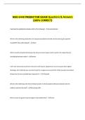 NSG 6440 PREDICTOR EXAM Questions & Answers &NewLine;&lpar;100&percnt; CORRECT&rpar;