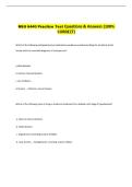 NSG 6440 Practice Test Questions & Answers &lpar;100&percnt; &NewLine;CORRECT&rpar; 