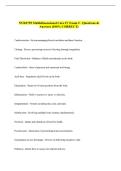 NUR2755 Multidimensional Care IV Exam 2 - Questions & &NewLine;Answers &lpar;100&percnt; CORRECT&rpar;