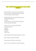 MDC 4 NUR2755 Final Exam Questions & Answers &lpar;100&percnt; &NewLine;CORRECT&rpar; 