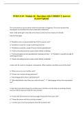 NURS 3110 - Module 46 - Questions with CORRECT Answers &NewLine;&lpar;Latest Update&rpar; 