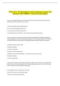 NURS 3110 - The Reproductive and Genitourinary System Test &NewLine;Questions with CORRECT Answers &lpar;Latest Update&rpar; 