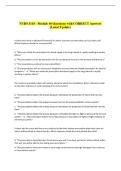 NURS 3110 - Module 40 Questions with CORRECT Answers &NewLine;&lpar;Latest Update&rpar;