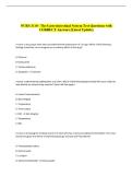 NURS 3110 - The Gastrointestinal System Test Questions with &NewLine;CORRECT Answers &lpar;Latest Update&rpar; 