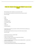 NURS 3110 - Module 43 Questions with CORRECT Answers &lpar;Latest &NewLine;Update&rpar;