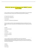 NURS 3110 - Infection Test Questions with CORRECT Answers &NewLine;&lpar;Latest Update&rpar; 