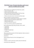 NUR 5461 Exam 2 Practice Questions And Correct Answers &lpar;Verified Answers&rpar; 2026