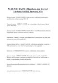 NURS 5461 EXAM 1 Questions And Correct Answers &lpar;Verified Answers&rpar; 2026