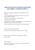 CEPSCI PRACTICE EXAM 2026-2027 QUESTIONS AND CORRECT ANSWERS GRADED A&plus;&NewLine;&NewLine;