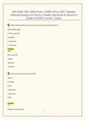 NSG3280&sol; NSG 3280 Exam 4 &lpar;NEW 2026&sol; 2027 Update&rpar; Pathophysiology for Nurses I Guide&vert; Questions & Answers&vert; Grade A&vert; 100&percnt; Correct - Galen