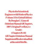 Solutions Manual For Physics for Scientists & Engineers with Modern Physics &lpar;Volume 3&rpar; 5e &lpar;Global Edition&rpar; By Douglas C&period; Giancoli&NewLine;
