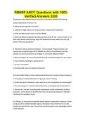 NURS 328 Questions with Correct Answers 2026&sol;2027
