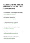 ELE 3010 EXAM 2 ACTUAL SCRIPT 2026&NewLine;COMPLETE QUESTIONS AND CORRECT&NewLine;ANSWERS GRADED A&plus;