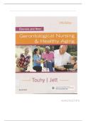 Test Bank Ebersole and Hess' Gerontological Nursing & Healthy Aging 5th Edition by Theris A&period; Touhy&comma; and Kathleen F Jet Chapter 1-28&period;&NewLine;