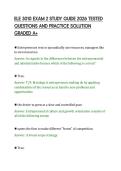 ELE 3010 EXAM 2 STUDY GUIDE 2026 TESTED&NewLine;QUESTIONS AND PRACTICE SOLUTION&NewLine;GRADED A&plus;