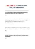 One Yield V2 Exam Questions &ndash; Revenue Management Practice Questions with Correct Answers