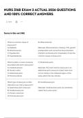 NURS 316B EXAM 2 ACTUAL 2026 QUESTIONS AND 100&percnt; CORRECT ANSWERS
