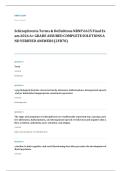 NRNP 6635 psychopathology EXAM A&plus; GRADE ASSURED COMPLETE SOLUTIONS AND VERIFIED ANSWERS