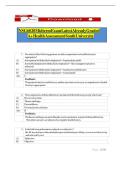 NSG 6020 Midterm Exam Latest Already Graded A&plus; Health Assessment South University&NewLine;