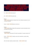 D236 WGU PATHO OA LATEST&NewLine;2026&sol;2027 ACTUAL EXAM QUESTIONS&NewLine;WITH CORRECT ANSWERS 100&percnt;&NewLine;VERIFIED GRADED A&plus;