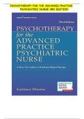 Psychotherapy for the Advanced Practice Psychiatric Nurse&colon; A How-To Guide for Evidence-Based Practice &lpar;3rd Edition&comma; 2025 update&rpar;