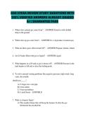 GAS CFESA REVIEW STUDY QUESTIONS WITH &NewLine;100&percnt; VERIFIED ANSWERS ALREADY GRADED &NewLine;A&plus; &vert; GUARANTEE PASS 