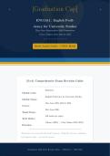 ENG1511 Exam Revision May&sol;June Past Papers & Answers 2026 &vert;English Proficiency for University Studies&vert;