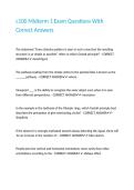 c100 Midterm 1 Exam Questions With Correct Answers 