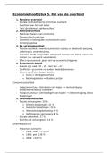 Samenvatting Economie&comma; Rol van de overheid&comma; hoofdstuk 5&comma;  Arteveldehogeschool&comma; 2025&sol;26