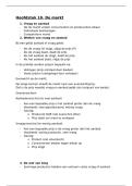 Samenvatting Economie&comma; Hoofdstuk 10 &comma;De markt&comma; Arteveldehogeschool&comma; 2025&sol;2026
