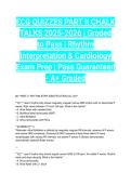 ECG QUIZZES PART II CHALK TALKS  &vert; Graded to Pass &vert; Rhythm Interpretation & Cardiology Exam Prep &vert; Pass Guaranteed - A&plus; Graded