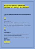 KYBOD JURISPRUDENCE EXAMINATION &NewLine;QUESTIONS WITH COMPLETE SOLUTION GUIDE
