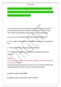 MATERNITY EXAM 3 QUESTIONS COMPREHENSIVE 2026 &NewLine;QUESTIONS EXAM LATEST VERSION SOLVED  QUESTIONS &NewLine;& ANSWERS VERIFIED  100 &percnt;  