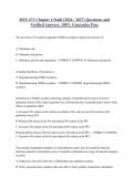 MSN 671 Chapter 4 Stahl &lpar;2026 &sol; 2027&rpar; Questions and Verified Answers&comma; 100&percnt; Guarantee Pass