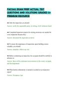 FAC1502 EXAM PREP ACTUAL TEST&NewLine;QUESTIONS AND SOLUTIONS GRADED A&plus;&NewLine;PREMIUM RESOURCE