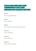 FAC1502 EXAM PREP EXAM SCRIPT&NewLine;COMPREHENSIVE STUDY GUIDE&NewLine;QUESTIONS WITH ACCURATE SOLUTIONS&NewLine;