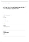 NRNP 6610 psychiatric mental health NP EXAM A&plus; GRADE ASSURED COMPLETE SOLUTIONS AND VERIFIED ANSWERS