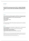 NCLEX PN maternal newborn EXAM A&plus; GRADE ASSURED COMPLETE SOLUTIONS AND VERIFIED ANSWERS