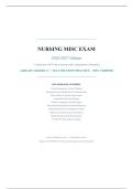 Nursing Misc Exam 2026&sol;2027 Edition &ndash; 75 Questions with Correct Answers and Comprehensive Rationales