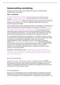 Samenvatting Strategie en Marketing&period; Open Universiteit &vert; 2025&sol;26